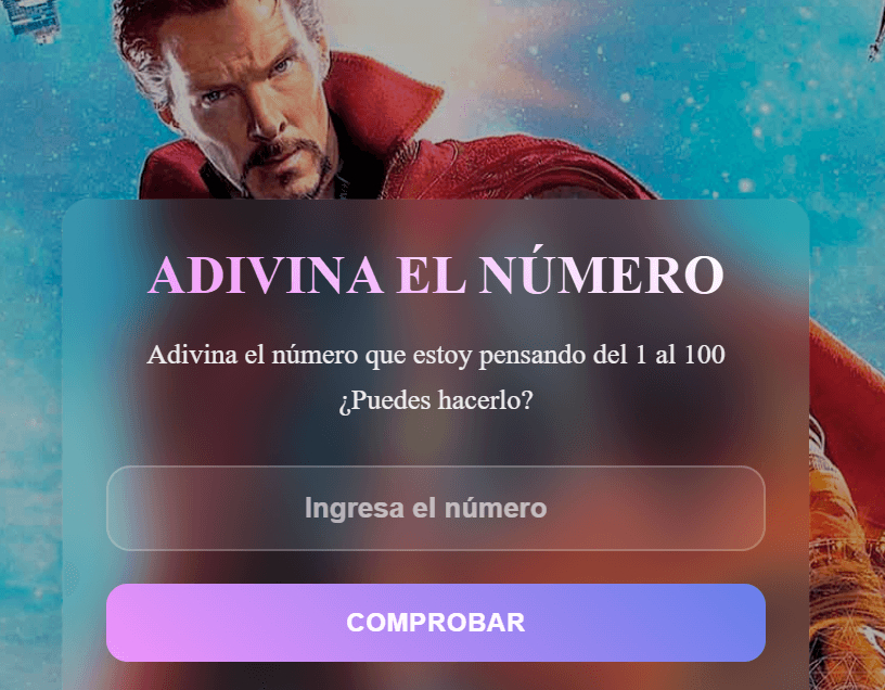 Juego de Adivina el número